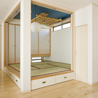 心地よい風が吹き抜け、明るい太陽が差す家のサムネイル